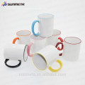 FREESUB Sublimation Heat Press Isolé Coffee Mugs